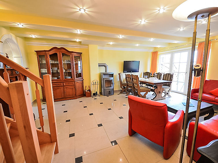 Foto van wonen van Appartement Groß Zicker Foto van wonen van Appartement Groß Zicker