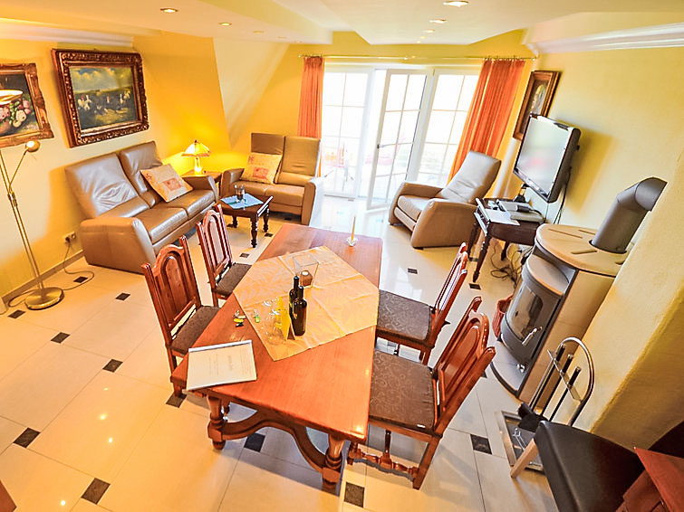 Foto van wonen van Appartement Groß Zicker Foto van wonen van Appartement Groß Zicker