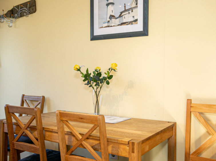 Foto van wonen van Appartement Sehestedtin de winter