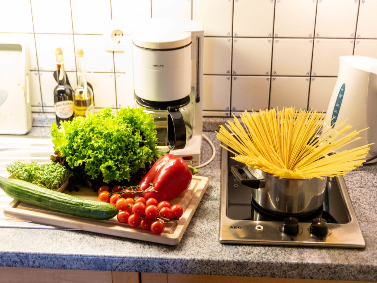 Foto van wonen van Appartement Norddeichin de winter