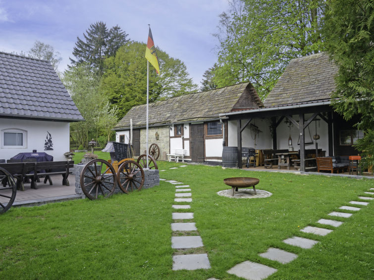 Foto van exterieur van Vakantiehuis Hehlen