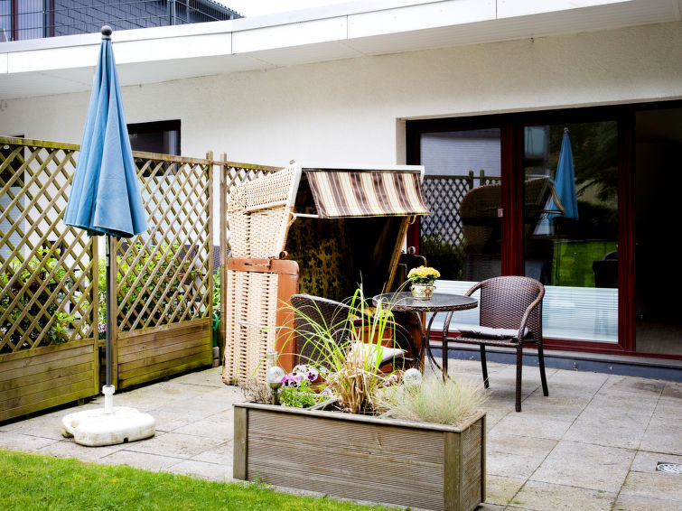 Foto van exterieur van Appartement Warwerort
