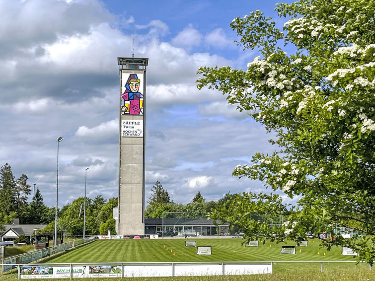 Foto van exterieur van Appartement Höchenschwandin de winter Foto van exterieur van Appartement Höchenschwandin de winter