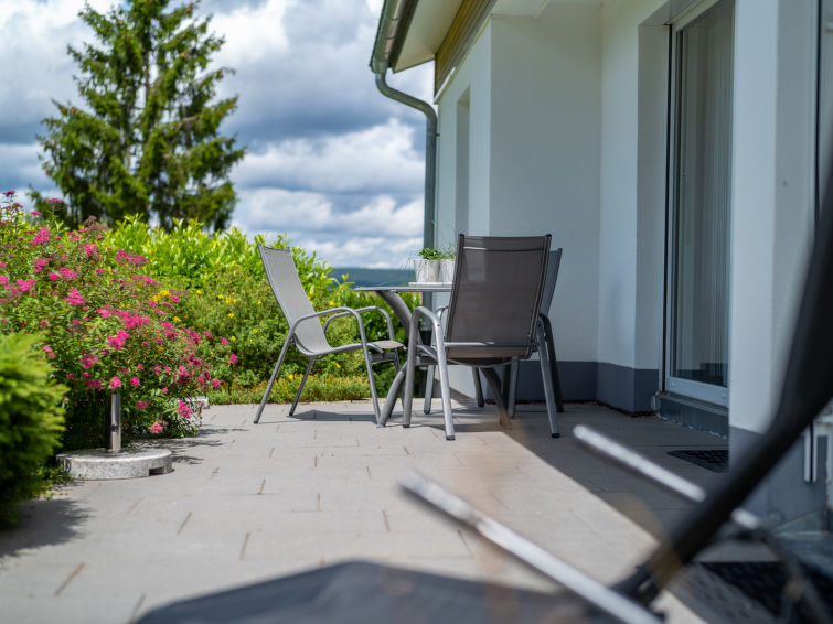 Foto van exterieur van Vakantiehuis Dittishausenin de winter