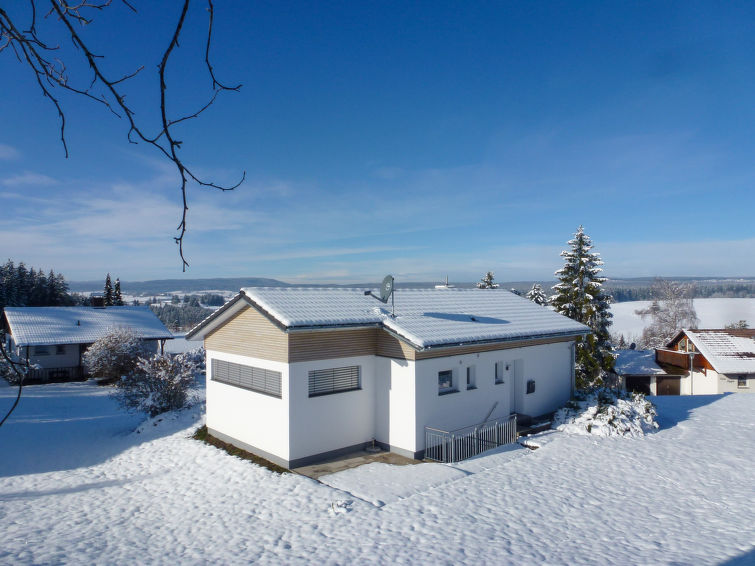 Foto van exterieur van Vakantiehuis Dittishausenin de winter