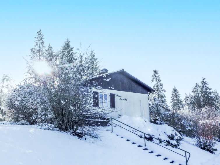 Foto van exterieur van Vakantiehuis Dittishausenin de winter