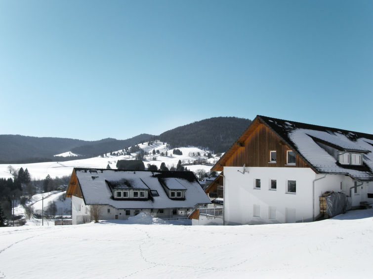 Foto van exterieur van Appartement Bernauin de winter
