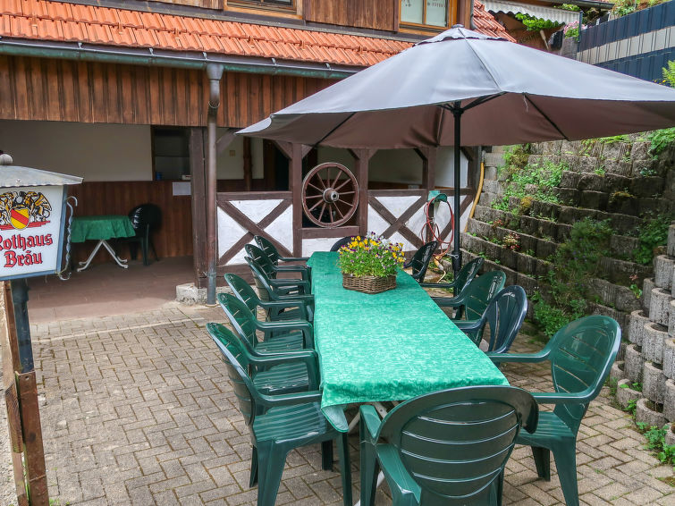 Foto van exterieur van Vakantiehuis Simonswaldin de winter