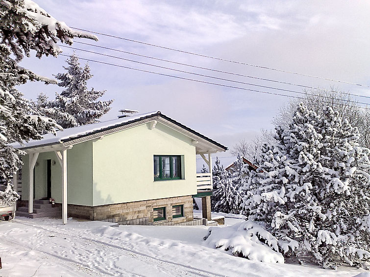 Foto van exterieur van Vakantiehuis Masserbergin de winter