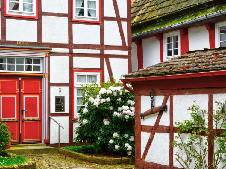 Foto van exterieur van Appartement Schwalenberg