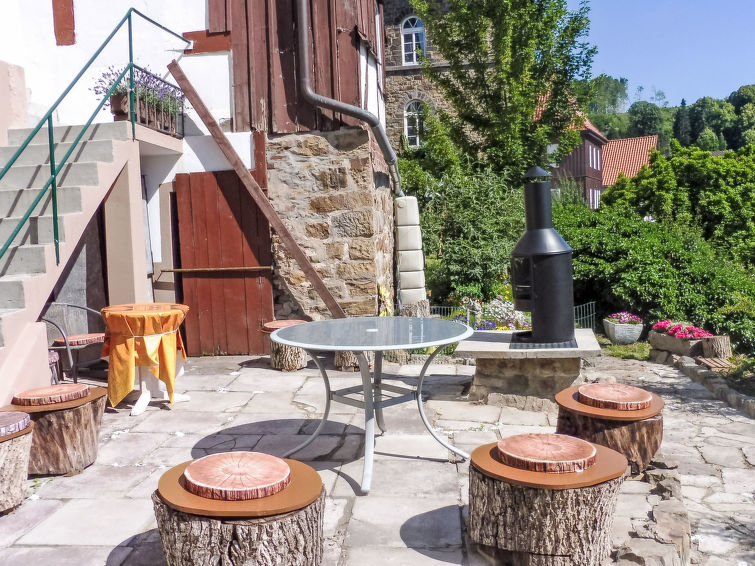 Foto van exterieur van Appartement Schwalenberg