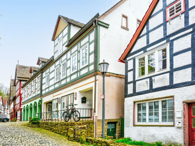 Foto van exterieur van Appartement Schwalenberg