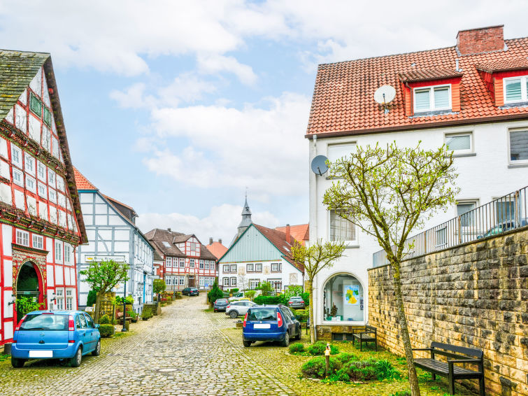 Foto van exterieur van Appartement Schwalenberg