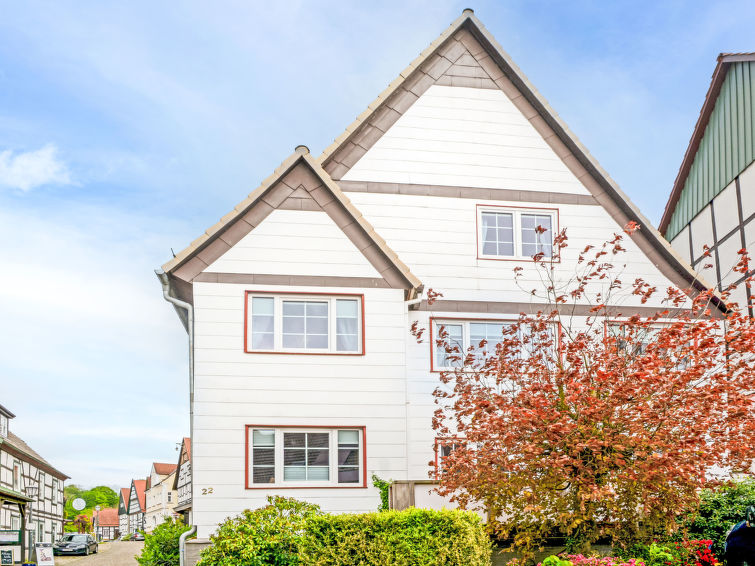 Foto van exterieur van Appartement Schwalenberg
