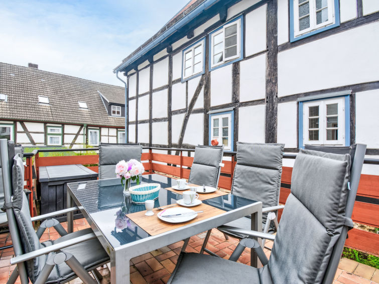 Foto van exterieur van Vakantiehuis Schwalenberg