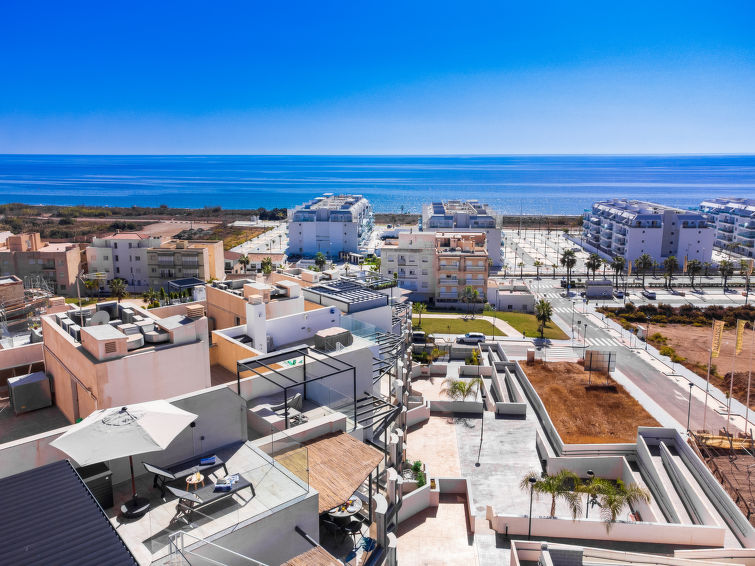 Foto van exterieur van Appartement Torrox Costain de winter