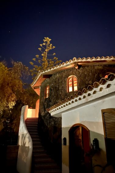 Foto van exterieur van Vakantiehuis Costa Adejein de winter