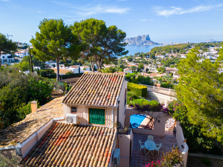 Foto van exterieur van Vakantiehuis Moraira