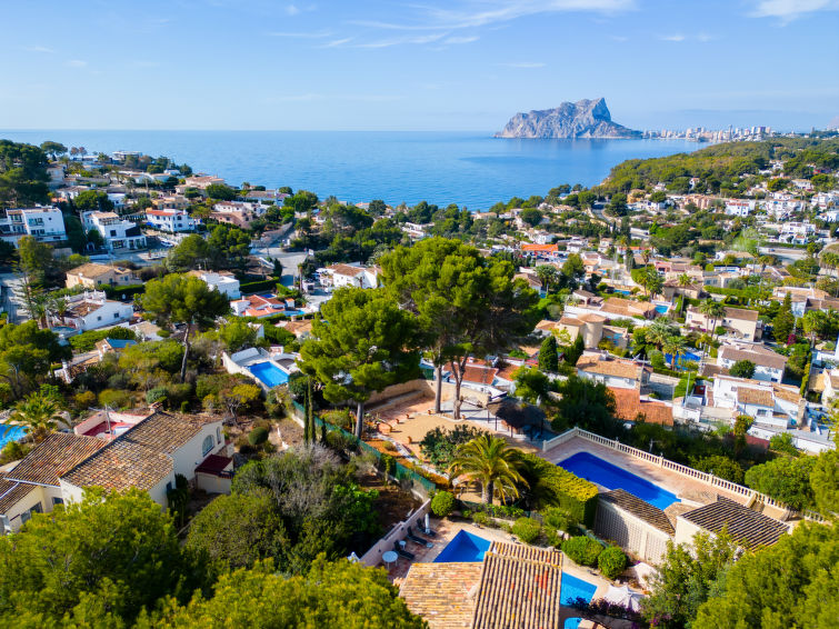 Foto van exterieur van Vakantiehuis Moraira