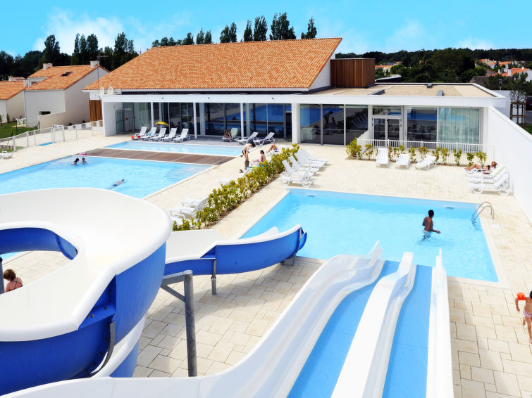 Foto van exterieur van Vakantiehuis Olonne sur Merin de winter