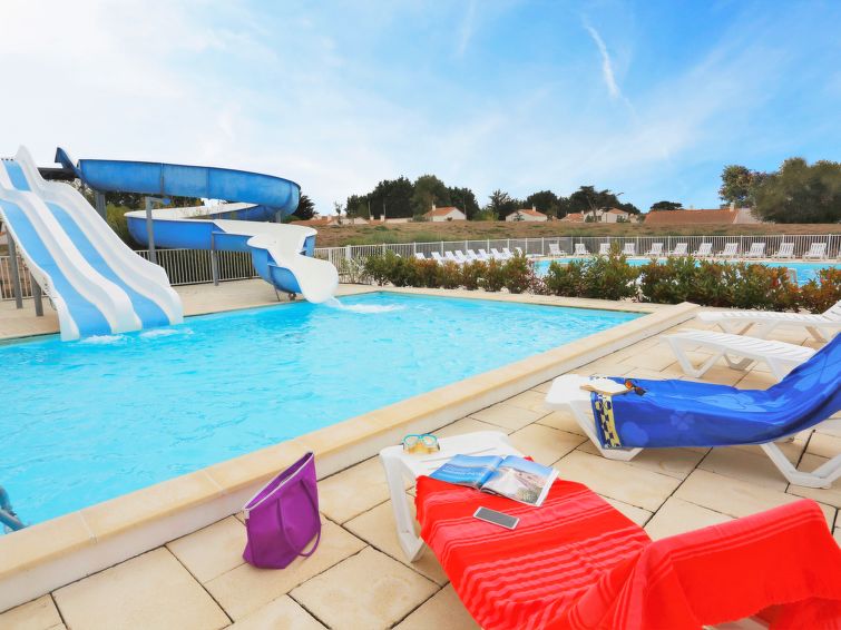 Foto van exterieur van Vakantiehuis Olonne sur Merin de winter