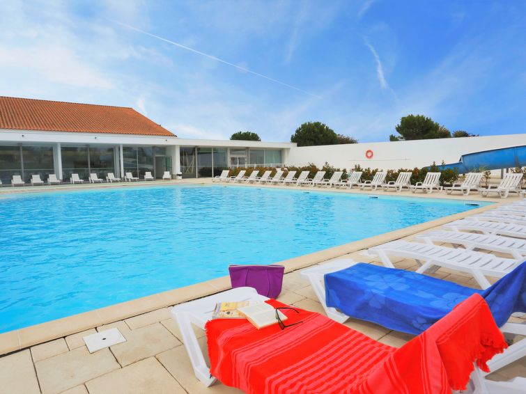 Foto van exterieur van Vakantiehuis Olonne sur Merin de winter