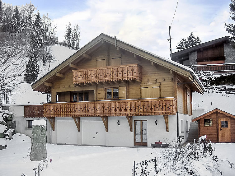 Foto van exterieur van Appartement Saint Gervaisin de winter