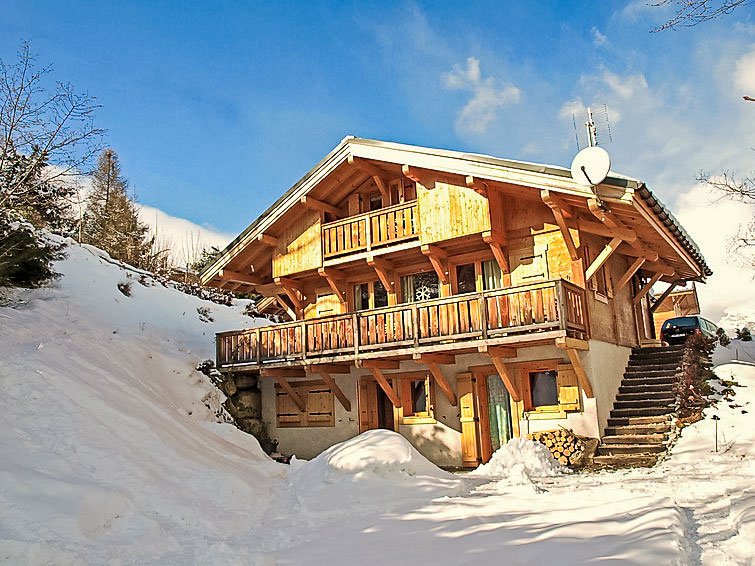 Foto van exterieur van Vakantiehuis Saint Gervaisin de winter