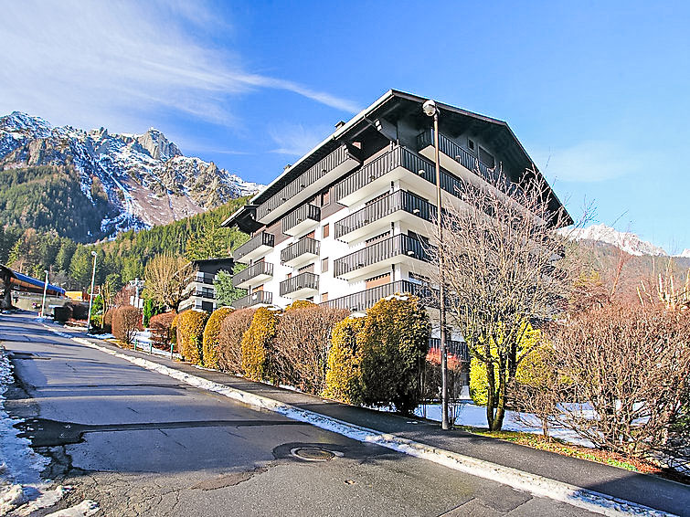 Foto van exterieur van Appartement Chamonixin de winter