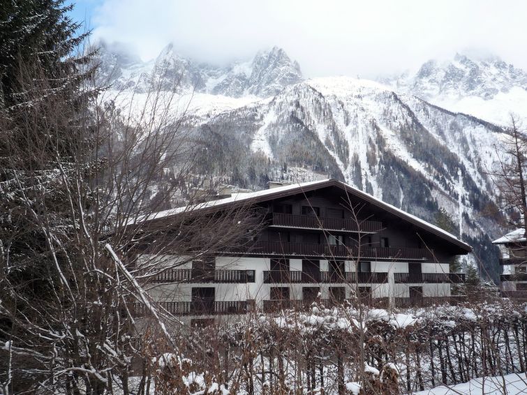 Foto van exterieur van Appartement Chamonixin de winter