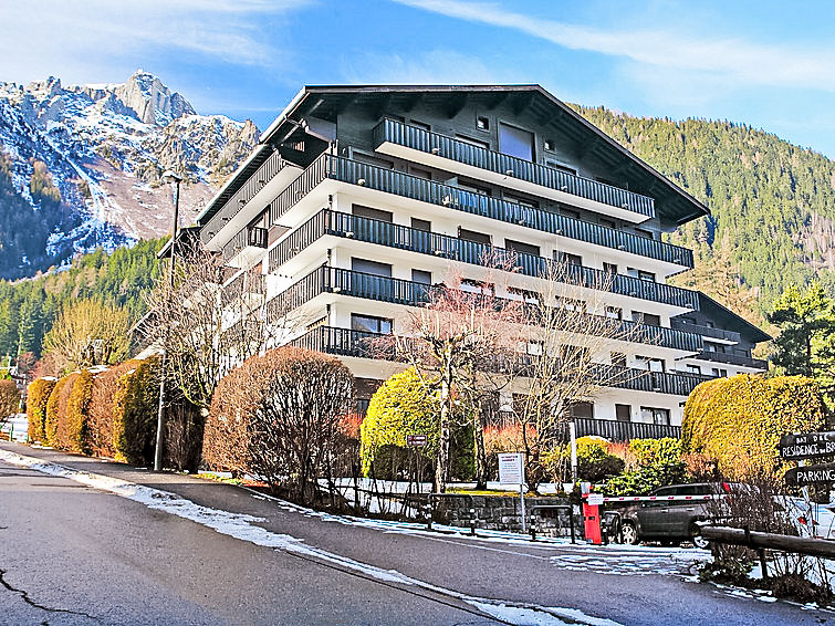 Foto van exterieur van Appartement Chamonixin de winter