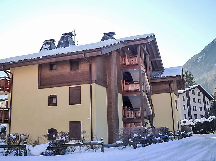Foto van exterieur van Appartement Chamonixin de winter
