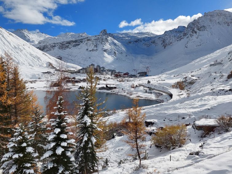 Foto van omgeving van Vakantiehuis Tignesin de winter