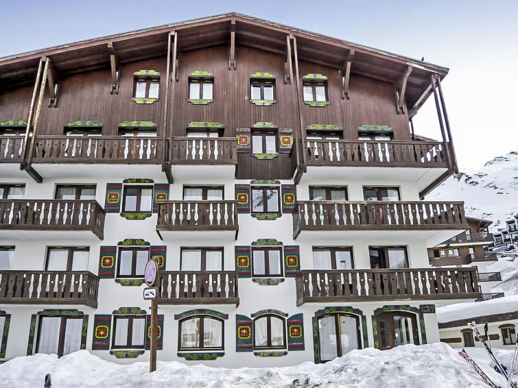 Foto van exterieur van Appartement Tignesin de winter