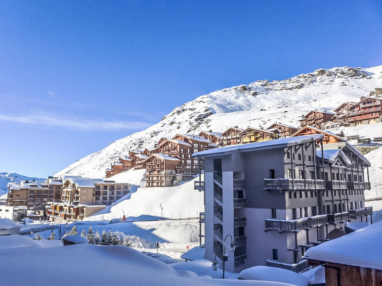 Foto van exterieur van Vakantiehuis Val Thorensin de winter