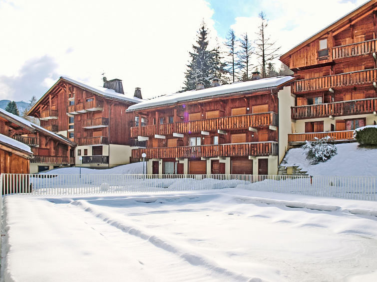 Foto van exterieur van Appartement Saint Gervaisin de winter