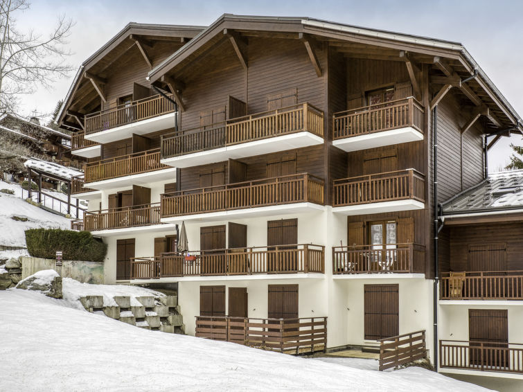 Foto van exterieur van Appartement Saint Gervaisin de winter