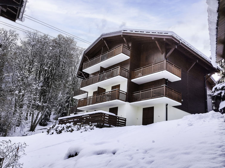Foto van exterieur van Appartement Saint Gervaisin de winter