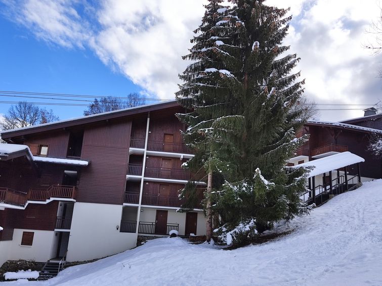 Foto van exterieur van Appartement Saint Gervaisin de winter