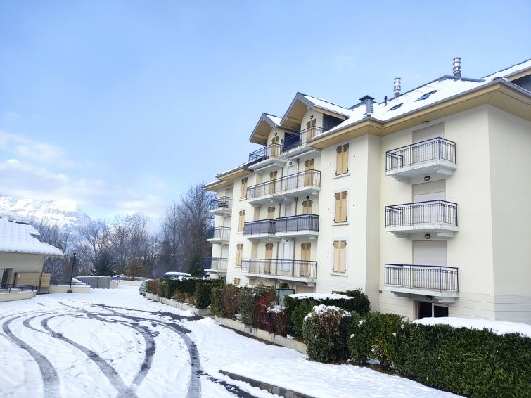 Foto van exterieur van Appartement Saint Gervaisin de winter Foto van exterieur van Appartement Saint Gervaisin de winter
