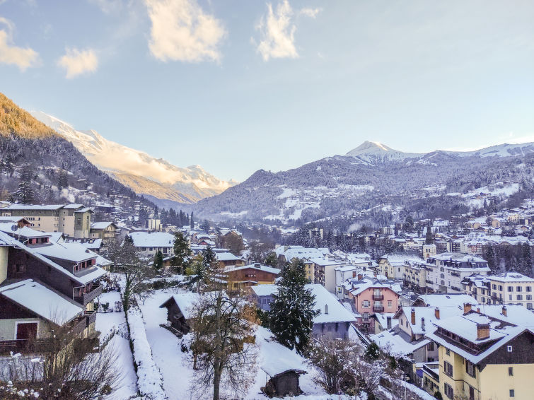 Foto van exterieur van Appartement Saint Gervaisin de winter