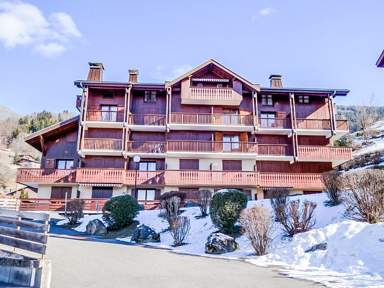 Foto van exterieur van Appartement Saint Gervaisin de winter