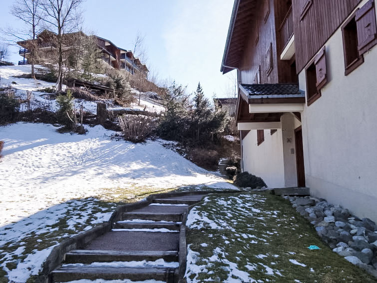 Foto van exterieur van Appartement Saint Gervaisin de winter Foto van exterieur van Appartement Saint Gervaisin de winter