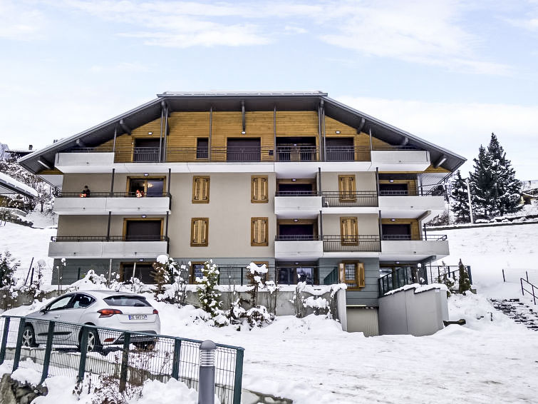 Foto van exterieur van Appartement Saint Gervaisin de winter
