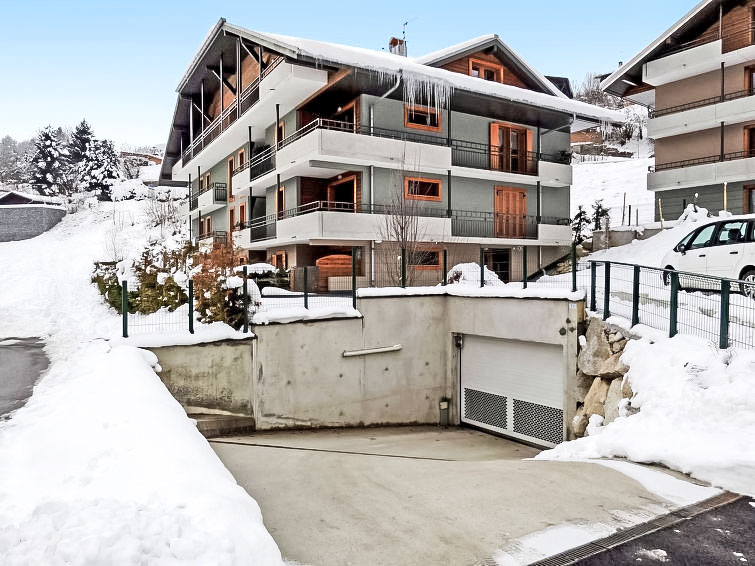 Foto van exterieur van Appartement Saint Gervaisin de winter