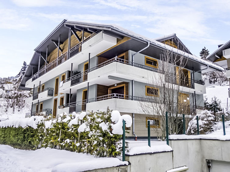 Foto van exterieur van Appartement Saint Gervaisin de winter