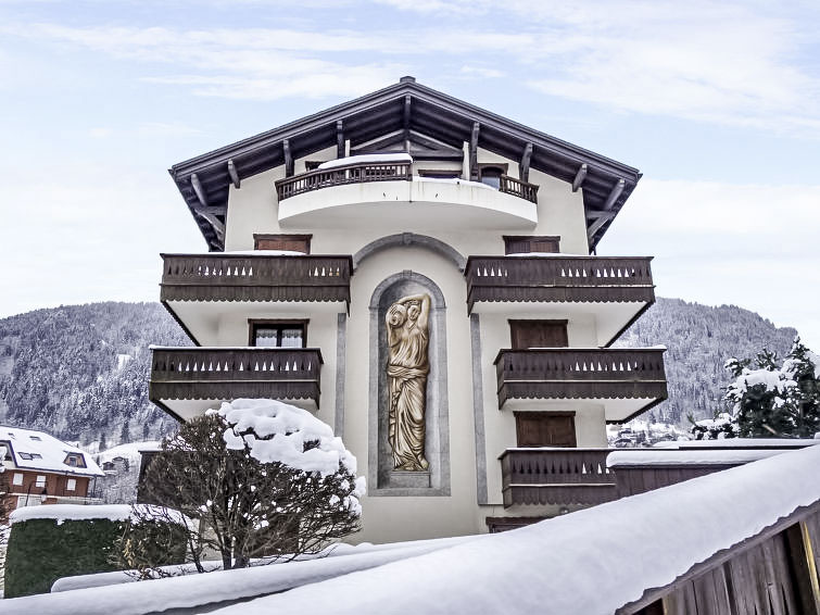 Foto van exterieur van Appartement Saint Gervaisin de winter