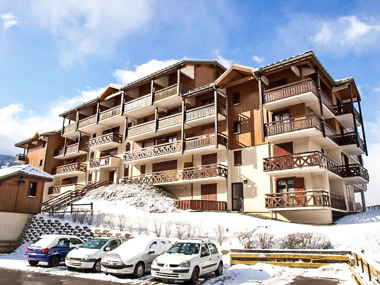 Foto van exterieur van Appartement Saint Gervaisin de winter