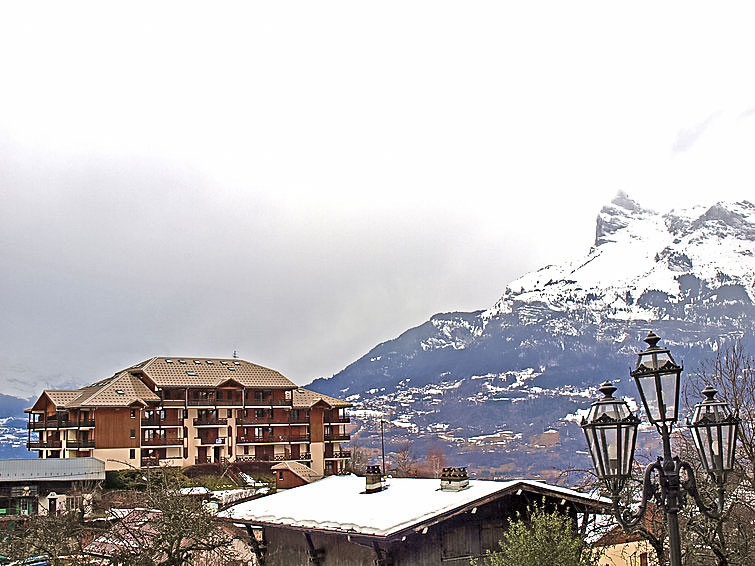Foto van exterieur van Appartement Saint Gervaisin de winter