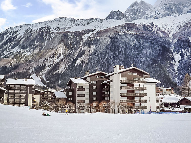 Foto van exterieur van Appartement Chamonixin de winter